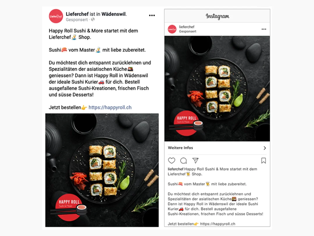 Facebook & Instagram Werbekampagne