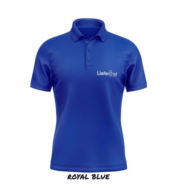 Poloshirt Royal Blue Lieferchef